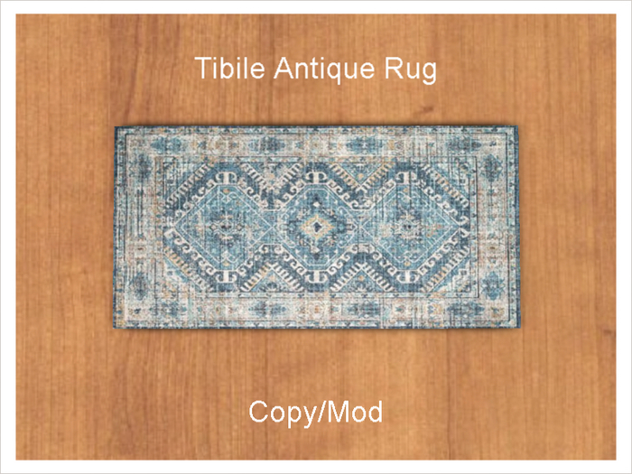 *CC* Tibile Antique Rug 