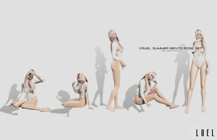 LOEL - Cruel Summer Bento Pose SET