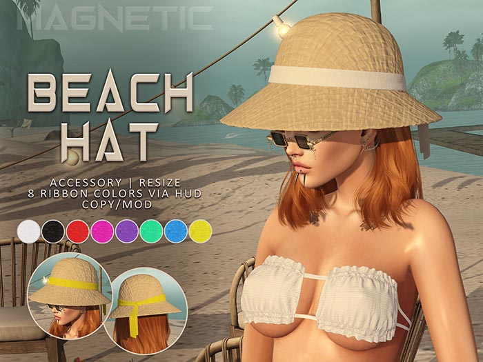 Magnetic - Beach Hat