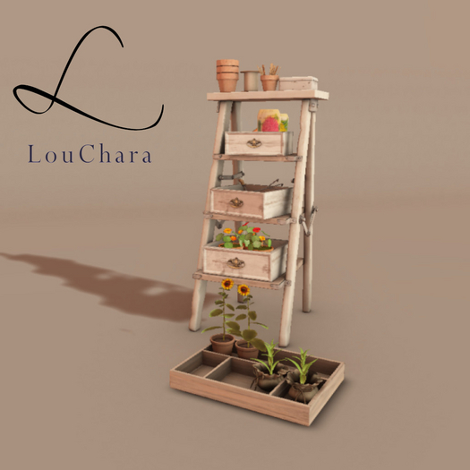 LouChara Upcycled Garden Storage 
