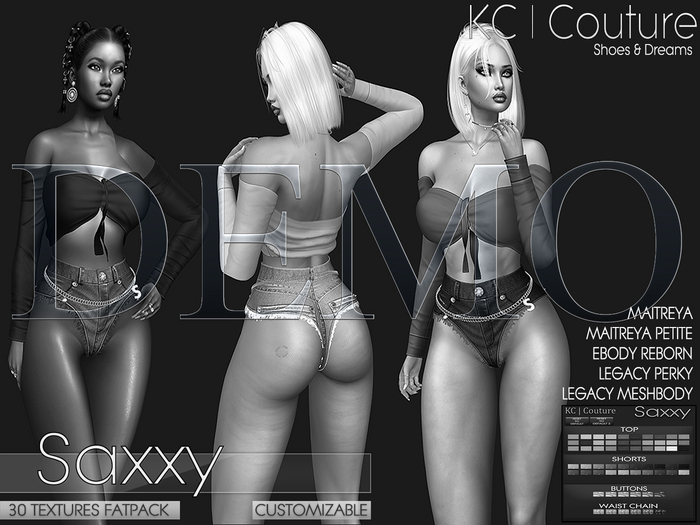 *DEMO* -KC- SAXXY SET / 30 COLORS FATPACK