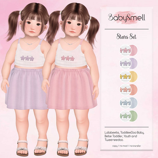 Baby Smell - Stars Set (Blue)