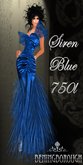 HOUSE OF BENINGBOROUGH -  Siren -Royal Blue