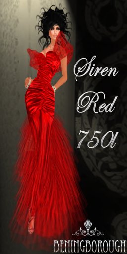HOUSE OF BENINGBOROUGH -  Siren -Red