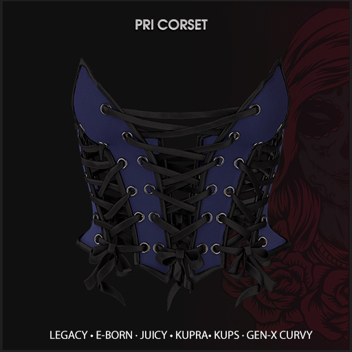 Rokins- Pri corset Blue