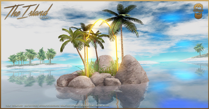 The Island Backdrop - The Bearded Guy