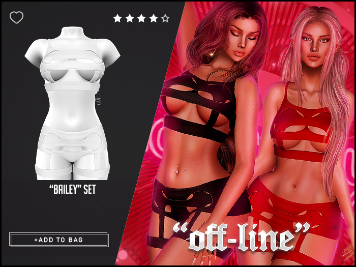 "Off-Line" x "Bailey" Set / White