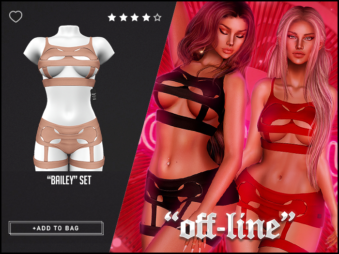 "Off-Line" x "Bailey" Set / Sand