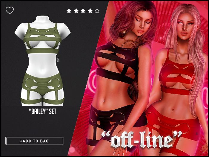 "Off-Line" x "Bailey" Set / Dull