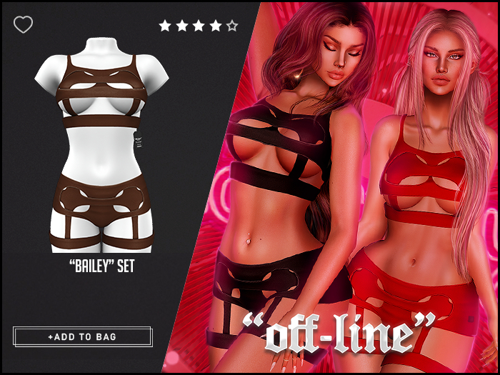 "Off-Line" x "Bailey" Set / Choco
