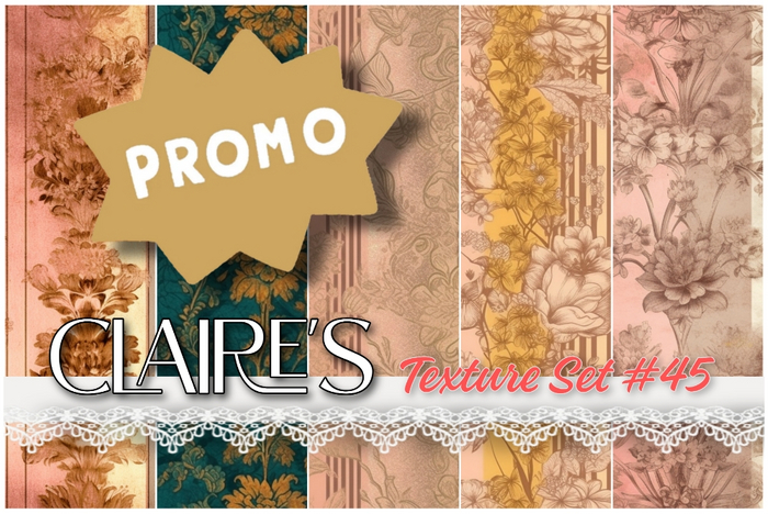 ***PROMO!*** [Claire's] Texture Set #45 - Full Perm - Renaissance