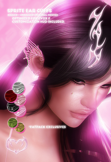 naja // sprite ear cuffs demo