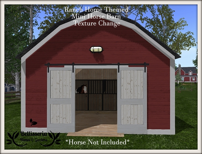 BH&G Mini Horse Barn 