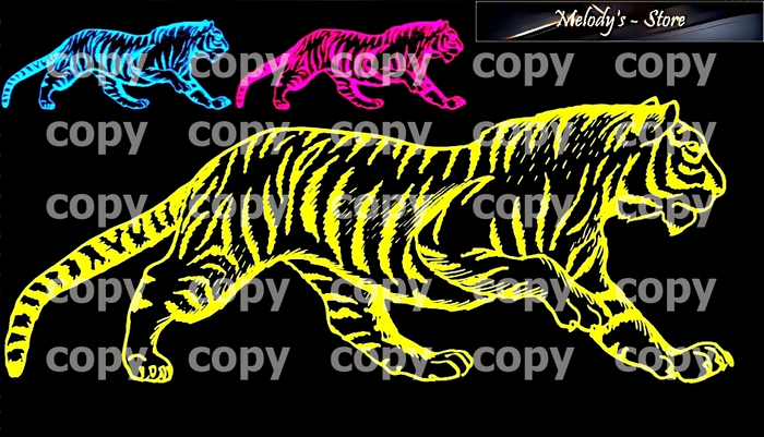 M's - TIGER - NEON