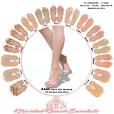 REIGN.- BRAIDED BEACH SANDALS- TIPPIES (MAITREYA HIGH) #1 RARE