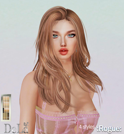 =DeLa*= Mesh Hair "Rouge" Blondes