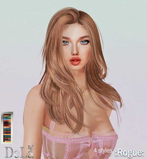 =DeLa*= Mesh Hair "Rouge" Colors