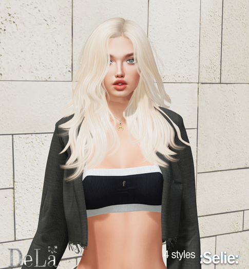=DeLa*= Mesh Hair "Selie" Browns