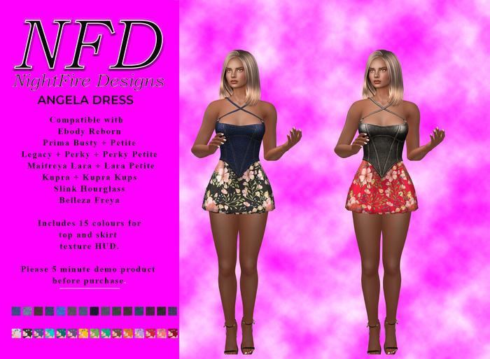 [NFD]  Angela Dress Demo