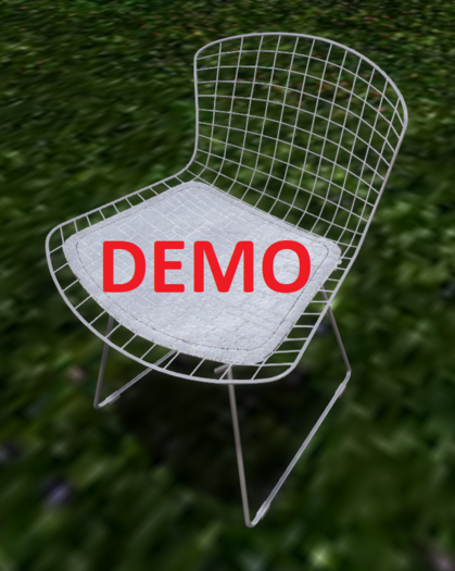 Modern Realistic Sweet Chair Demo