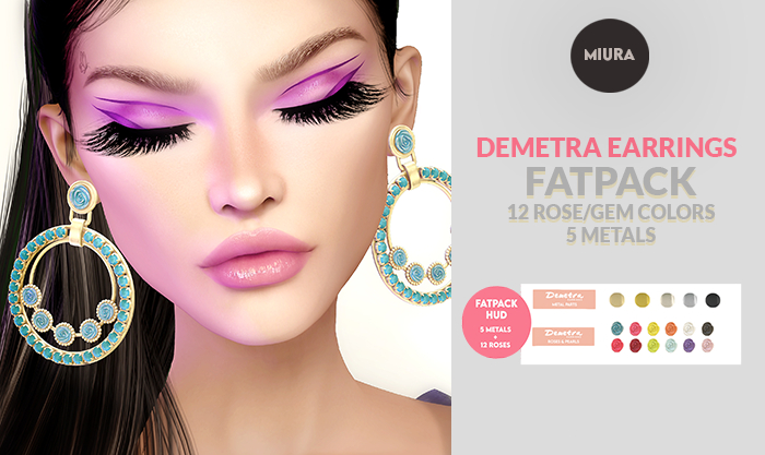 MIURA - Demetra Earring [FATPACK]