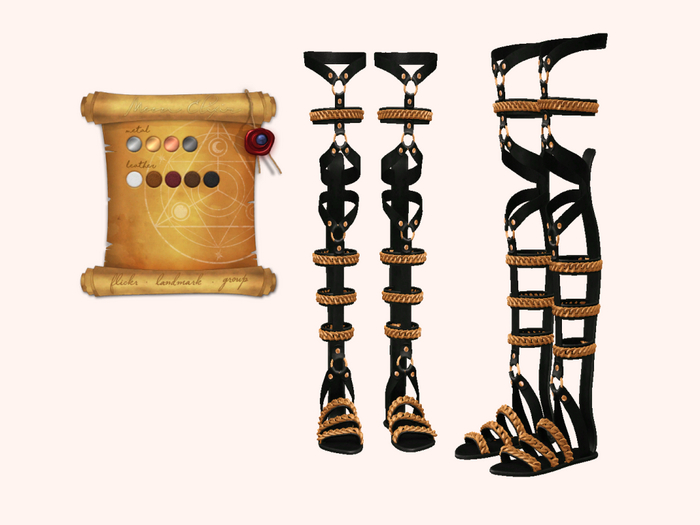 Moon Elixir - Athena - 3 - Lara - Sandals - RARE 1