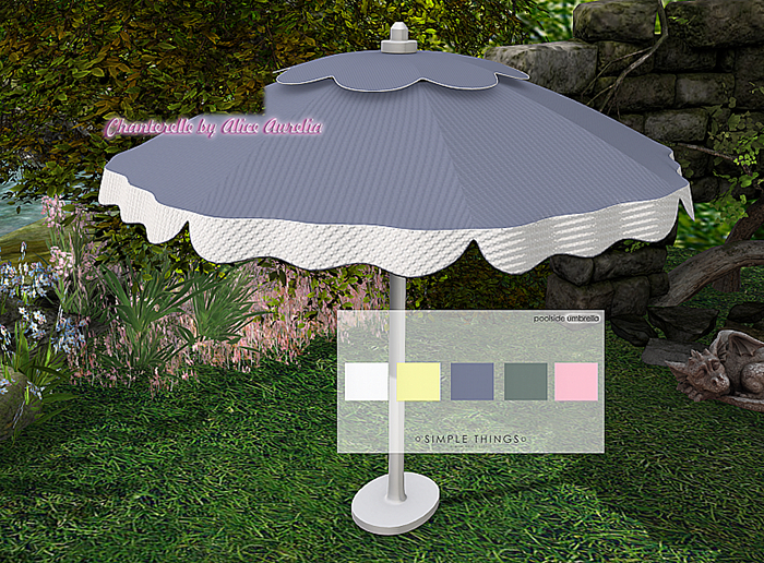 2. Poolside Tanning Parasol