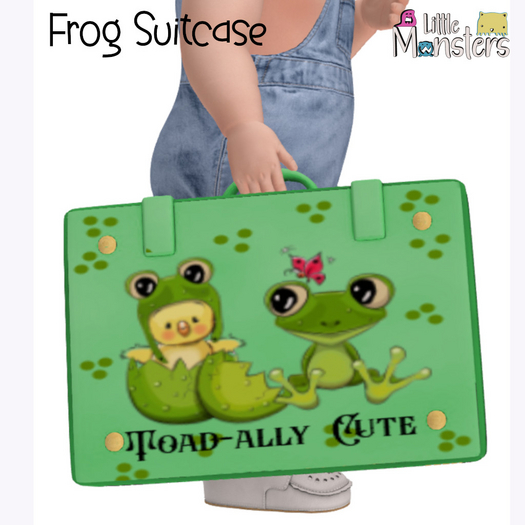 *LM* Frog Suitcase  Boxed Hud