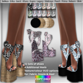 *DCDF* Orchid Heels: Petal Power A