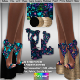 *DCDF* Orchid Heels: Botany E