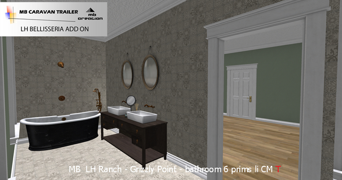 MB  LH Ranch - Grizzly Point - bathroom box