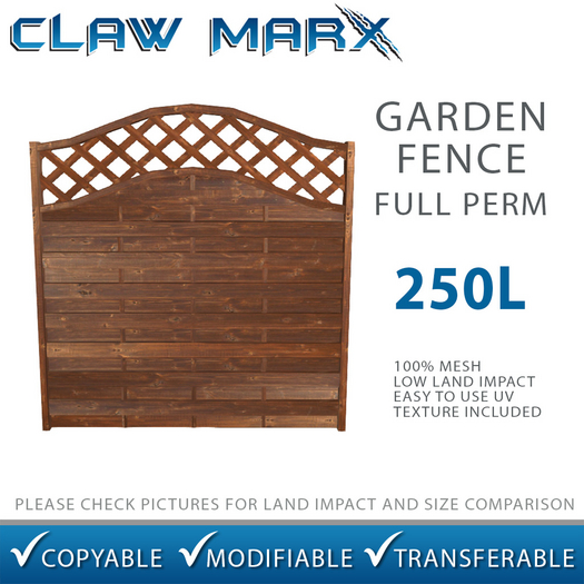 Claw Marx Garden Fence Fullperm