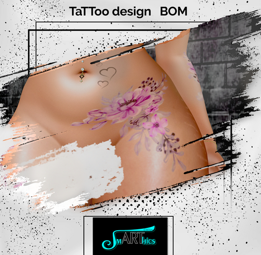 ..::SD::.. No1 Flower BoM TaTToo Lower Pelvis add