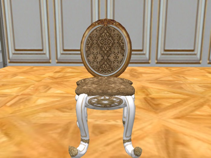 Pompador Dining Chair Tan Velvet