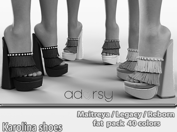 adorsy - Karolina Heels DEMO - Maitreya/Legacy/Lara Petite/Reborn-Rolls