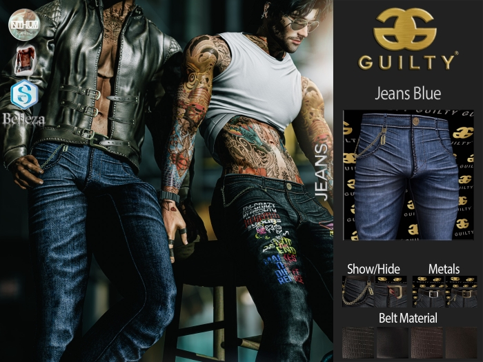 Guilty 129 Nevermind Jeans-01 jeans blue