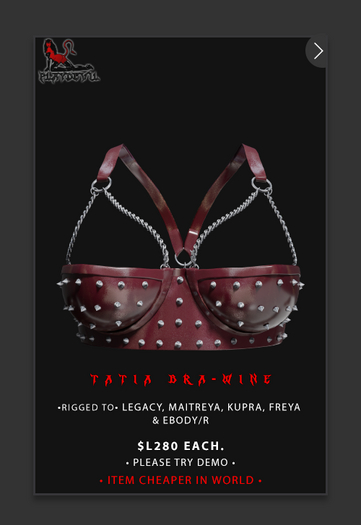 P.D - Tatia Bra - WINE {ADD ME}