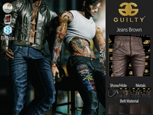 Guilty 129 Nevermind Jeans-04 Brown