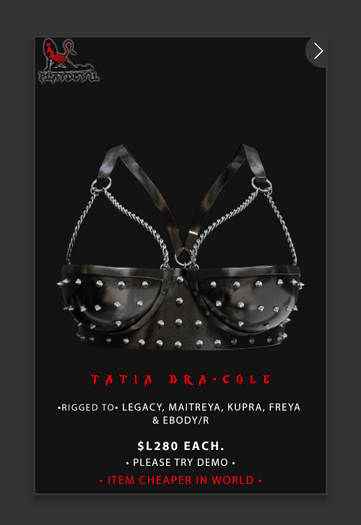 P.D - Tatia Bra - COLE {ADD ME}
