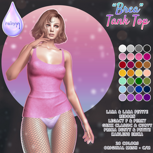 rainnn Brea Tank Top [DEMO]