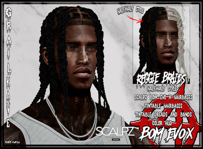 [GK] REGGIE BRAIDS [ADD ME]