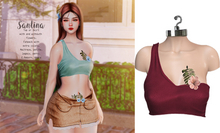 UNA. Santina Top Red