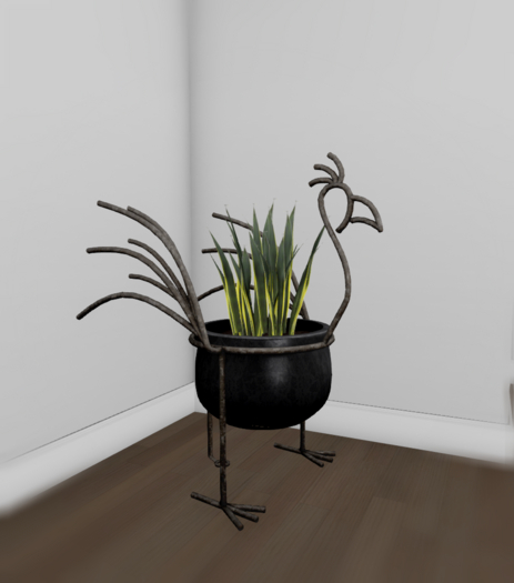 (RBB) Bird Planter