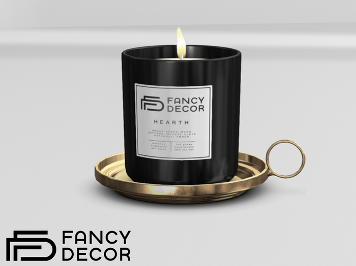 Fancy Decor: Barlow Dish with Candle