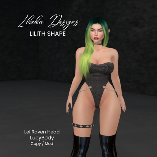 Lilith lel Raven LucyBody Shape