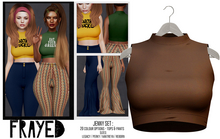 Frayed - Jenny Top - Brown