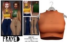 Frayed - Jenny Top - Orange