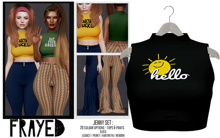 Frayed - Jenny Top - Hello