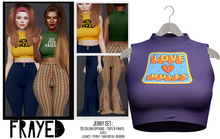 Frayed - Jenny Top - Love Rules