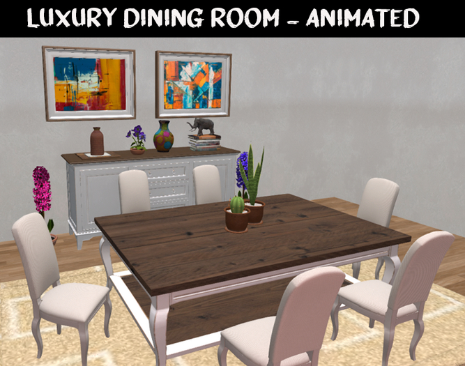 Luxury Dining Room 